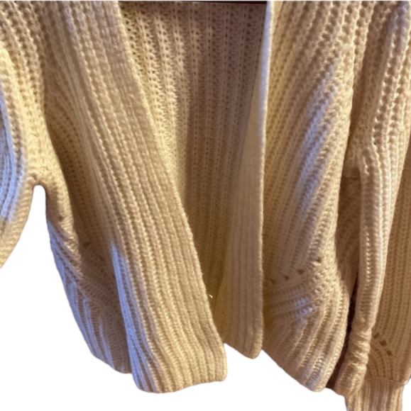 NWOT White LOFT Cardigan - Picture 8 of 12
